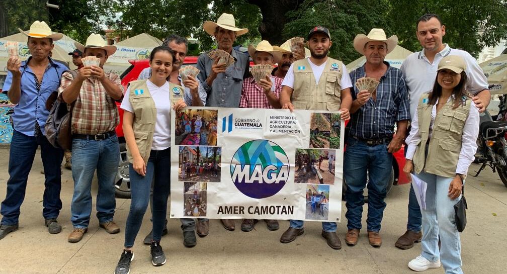 Seguro agrícola beneficia a pequeños productores chiquimultecos