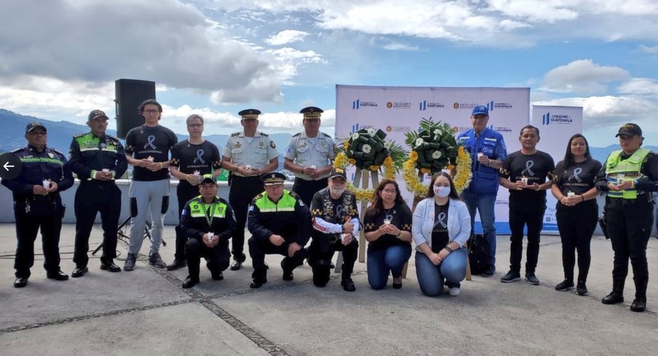 Guatemala conmemora el Día Mundial en Recuerdo de Víctimas de Hechos de Tránsito