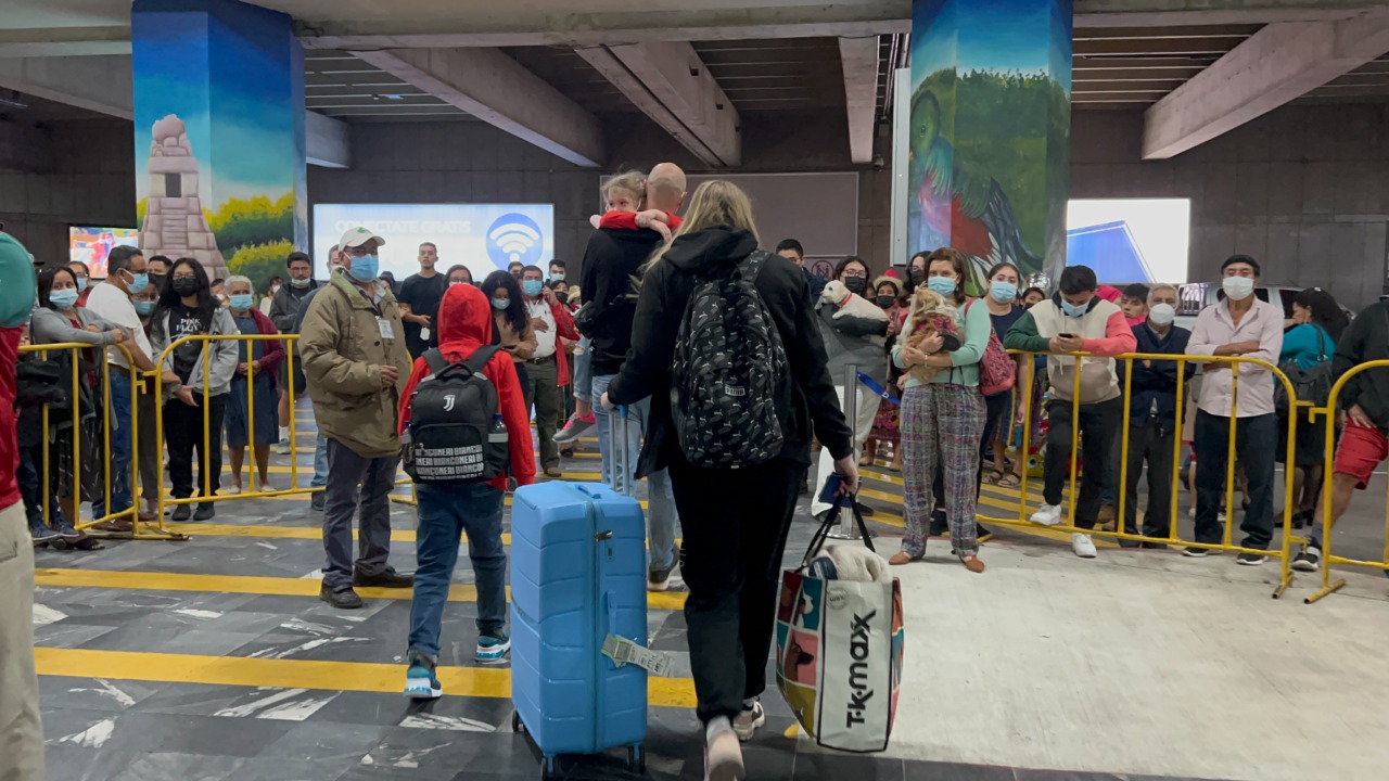 Desde el 11 de marzo han ingresado 395 personas de Ucrania al país.