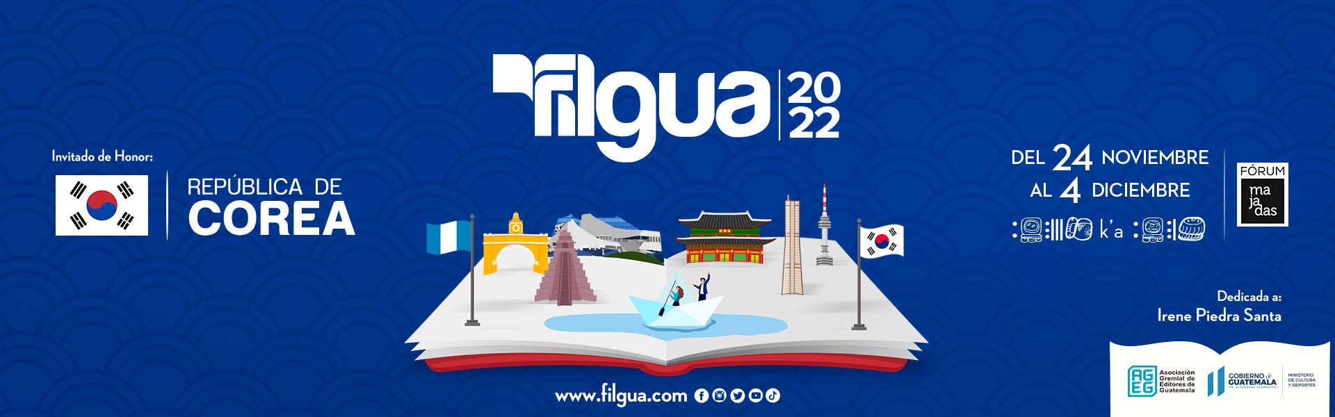 Se inicia Filgua 2022, evento que promueve la lectura en Guatemala