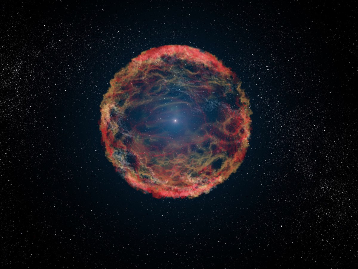 Captan explosión de estrella ocurrida hace 11 mil millones de años