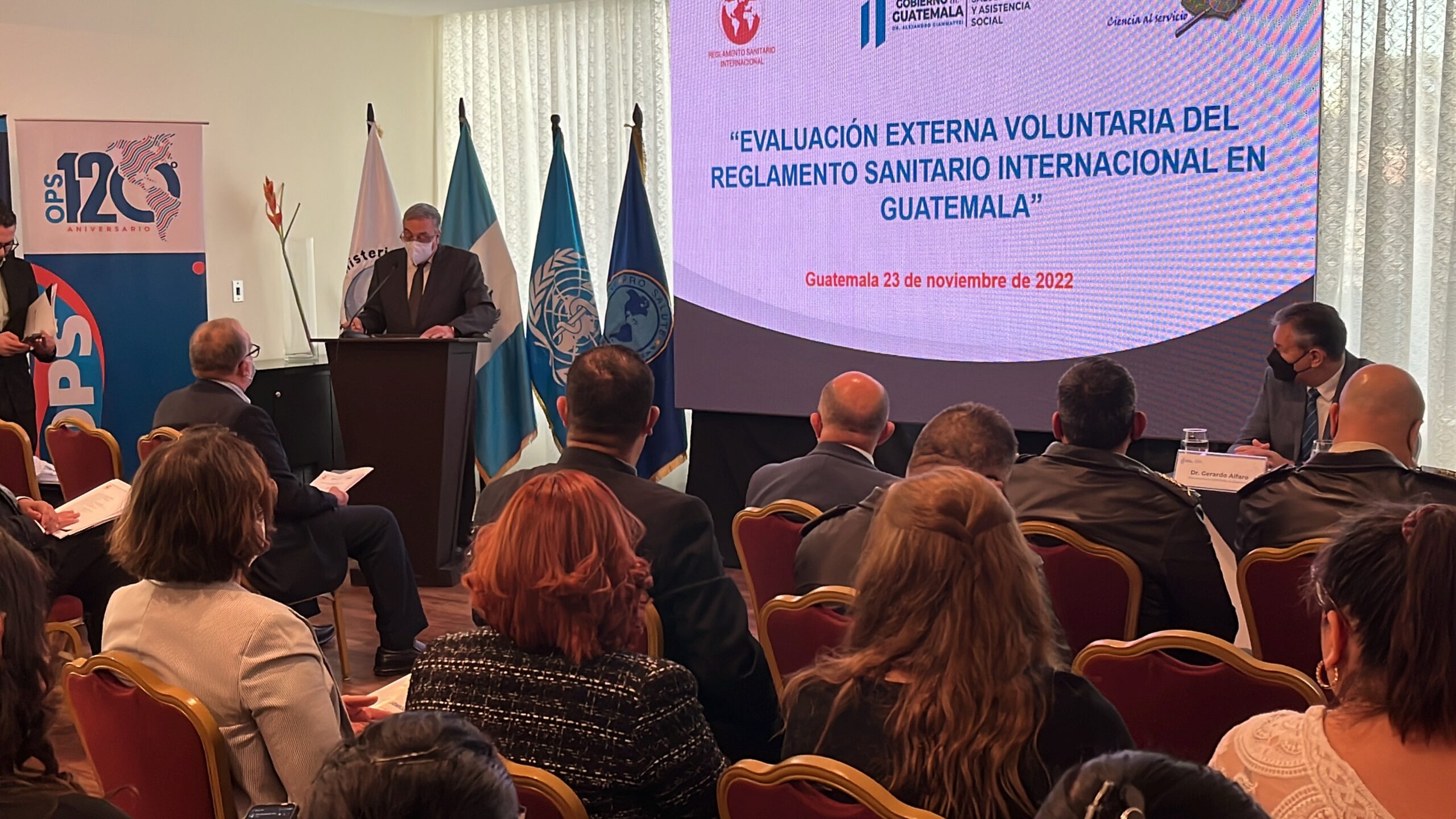 Guatemala desarrolla evaluación del Reglamento Sanitario Internacional