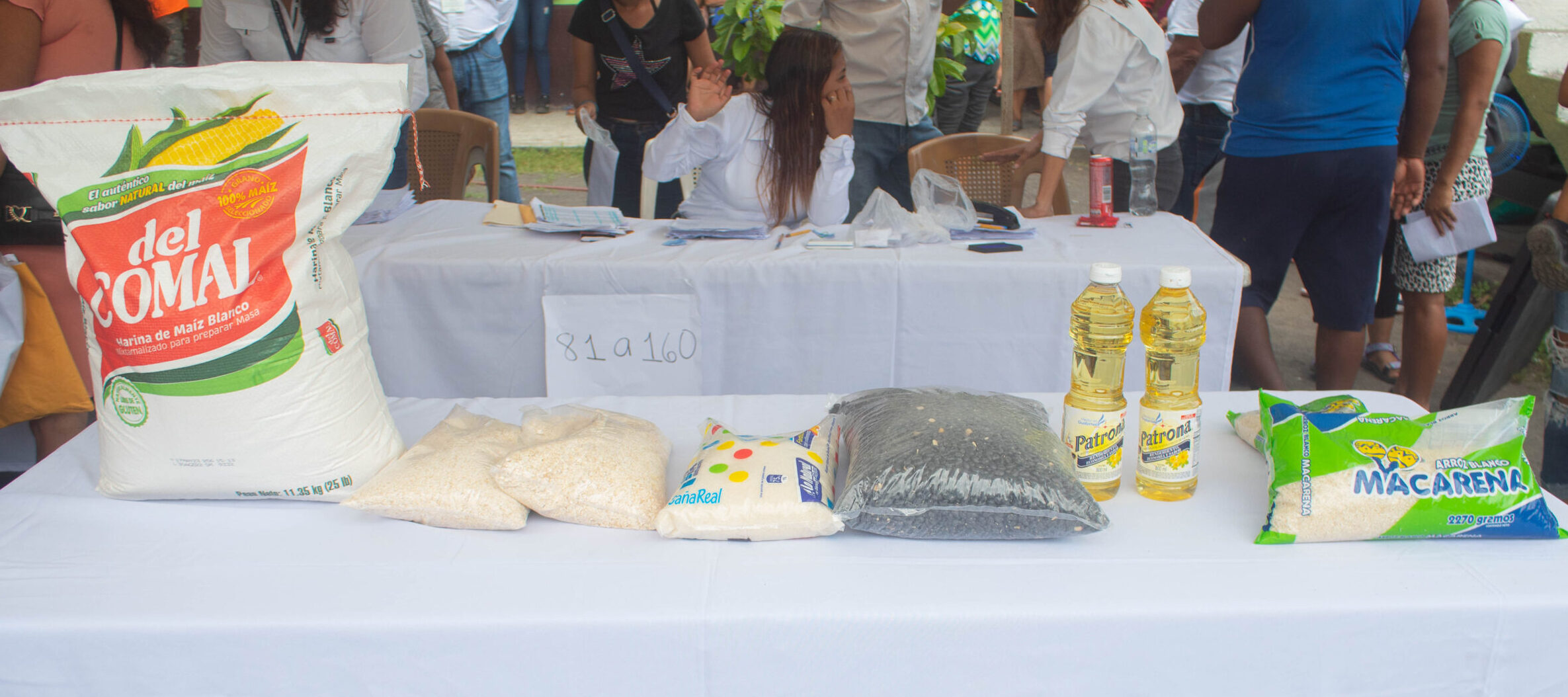 Alimentos por Acciones llega a familias de La Gomera, Escuintla