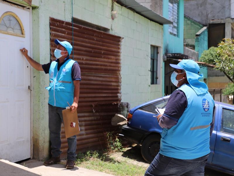 Continúan visitas de campo de la ENEI 2022