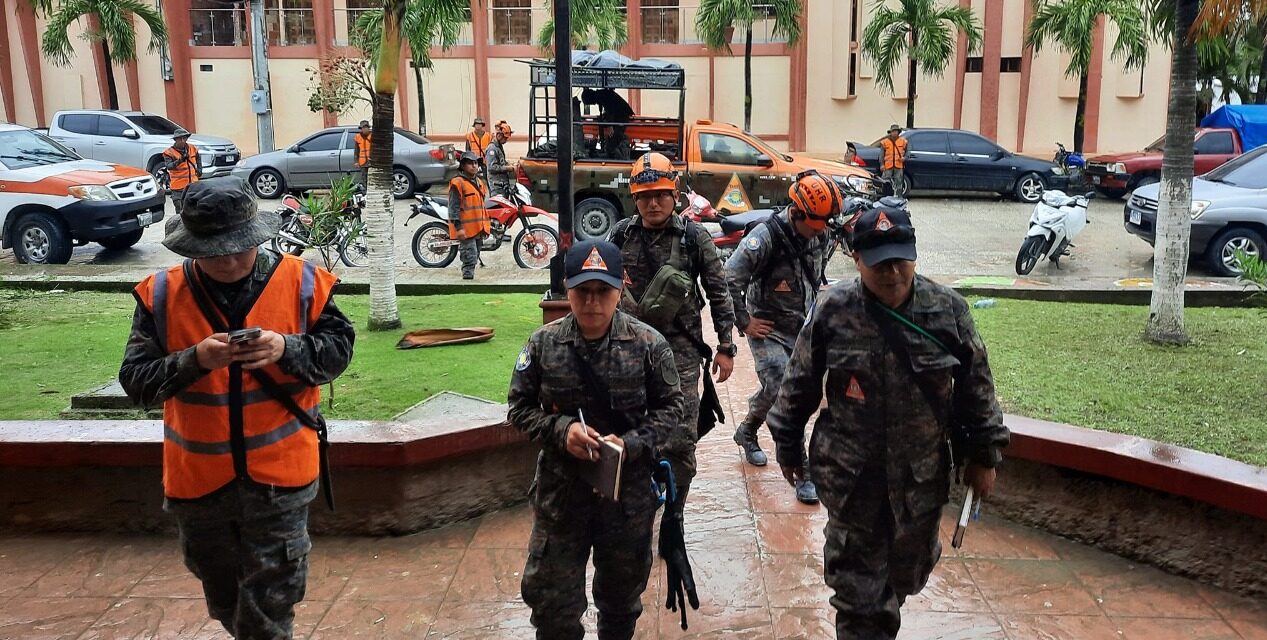 Instituciones de Gobierno coordinan acciones por efectos de huracán en Petén