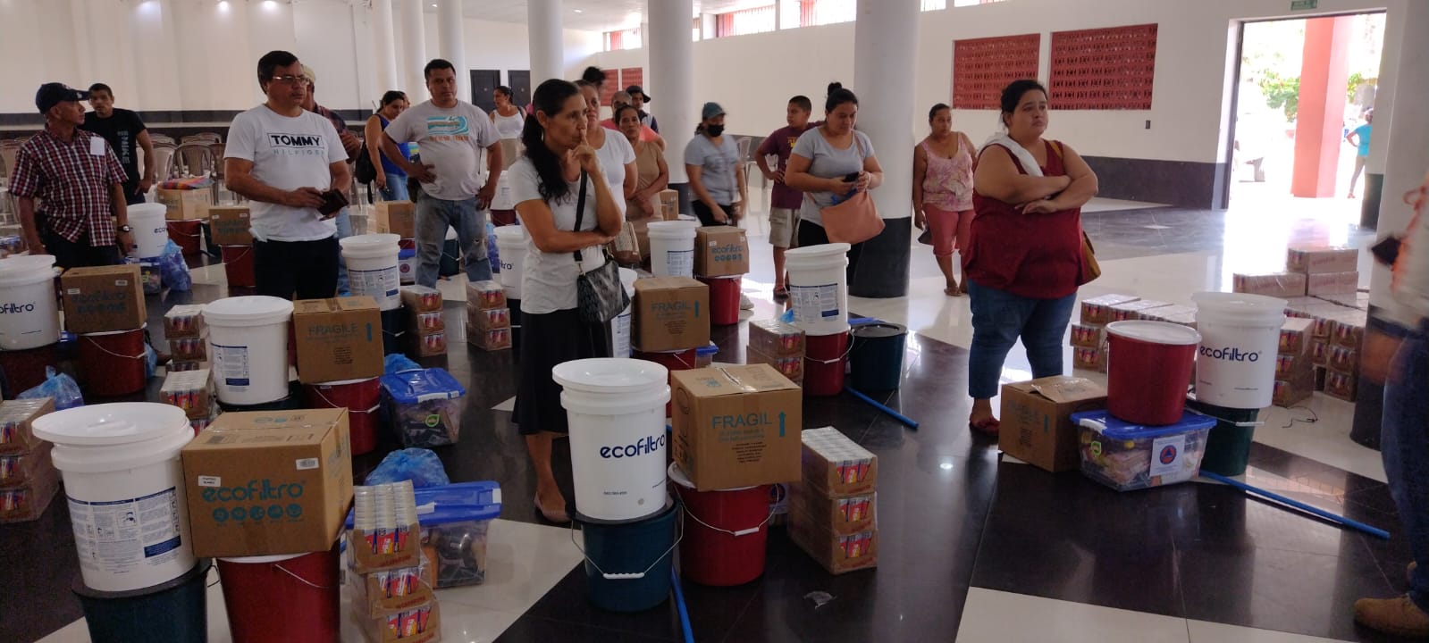 Sigue distribución de ayuda a familias afectadas por lluvias en Zacapa
