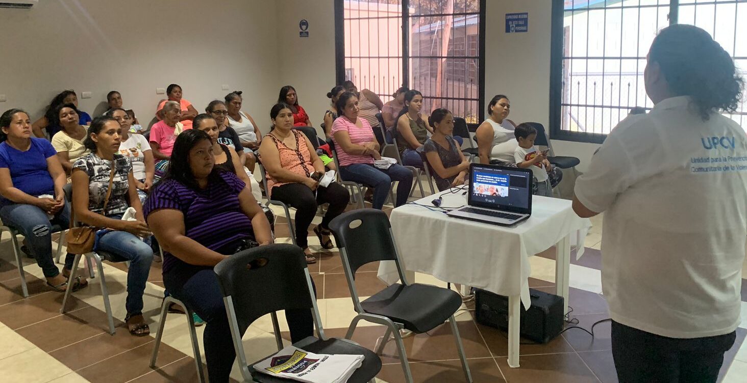 UPCV trabaja para prevenir la violencia contra la mujer en Teculután