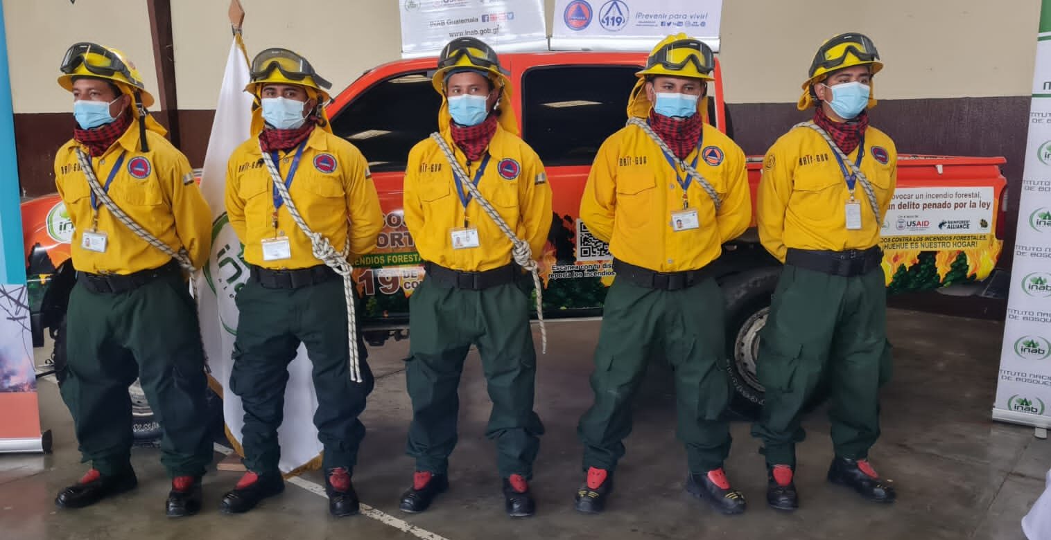 Inab oficializa campaña para prevenir incendios forestales en Huehuetenango