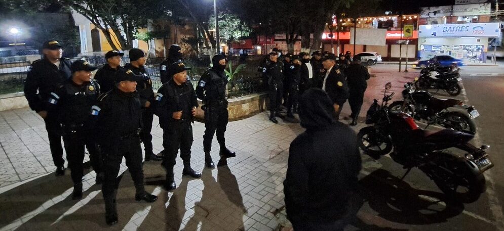 Operativos multisectoriales fortalecen la seguridad en Quiché