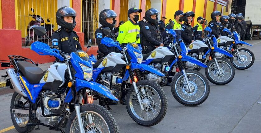 Equipo élite motorizado de la PNC aumenta presencia en Quiché