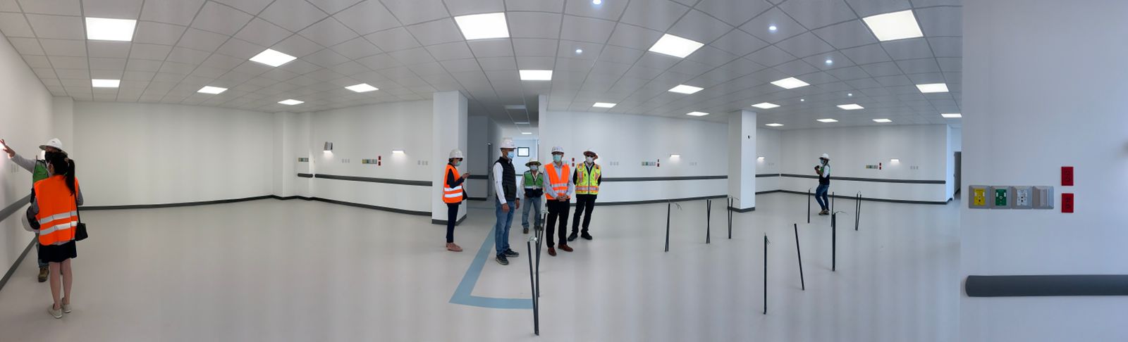 Hospital Regional de Chimaltenango presenta 99 % de avance en obra gris