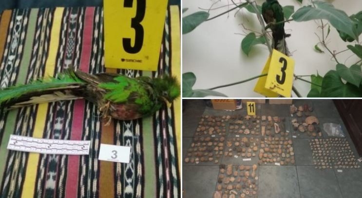 Localizan mil 222 piezas arqueológicas mayas durante allanamientos en Sacatepéquez