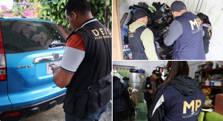 Realizan 30 allanamientos contra estructura criminal denominada “Los Cristaleros”