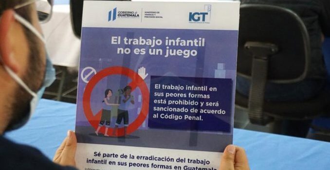 Mintrab promueve prevención del trabajo infantil en Zacapa