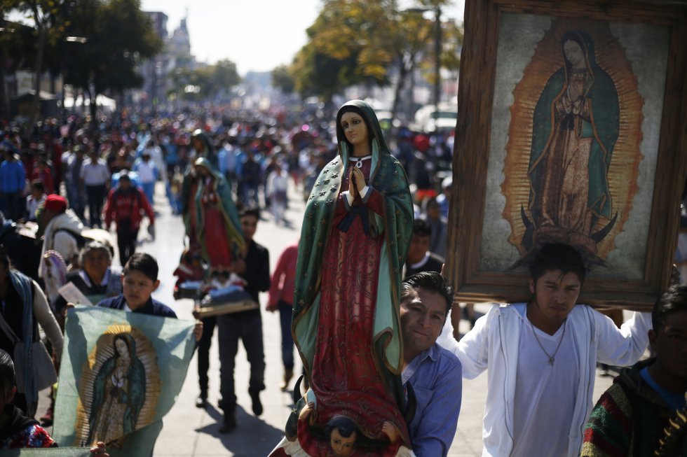 Se inicia peregrinación de centro de México a Basílica de la Virgen de Guadalupe
