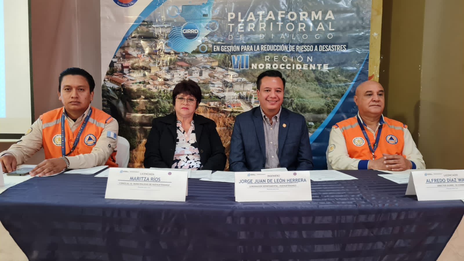 Promueven gestión integral del riesgo en comunidades de Huehuetenango