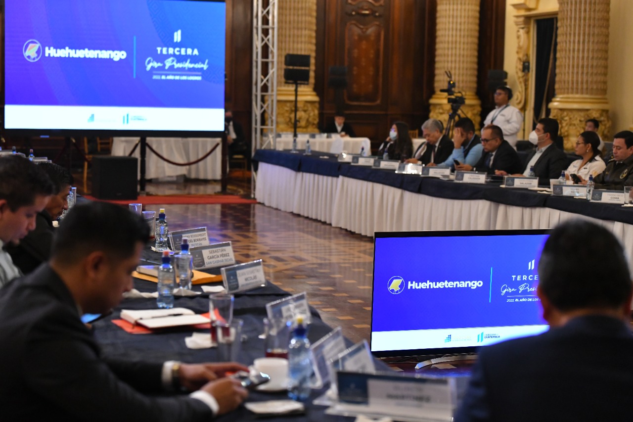 Tercera gira presidencial: Suman más de 9 mil 225 millones de quetzales para Huehuetenango