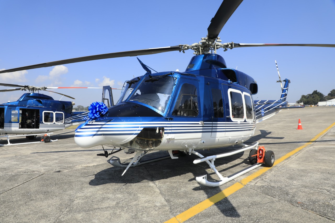 Presentan nuevos helicópteros Subaru Bell 412EPX