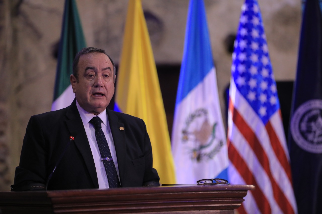 Presidente Giammattei participa en Congreso Internacional de Derecho Constitucional