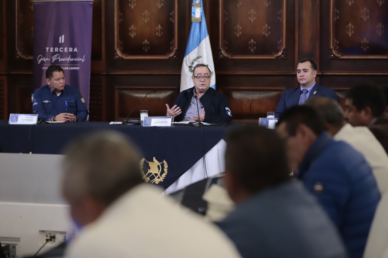 Escuintla da seguimiento a solicitudes y compromisos presidenciales