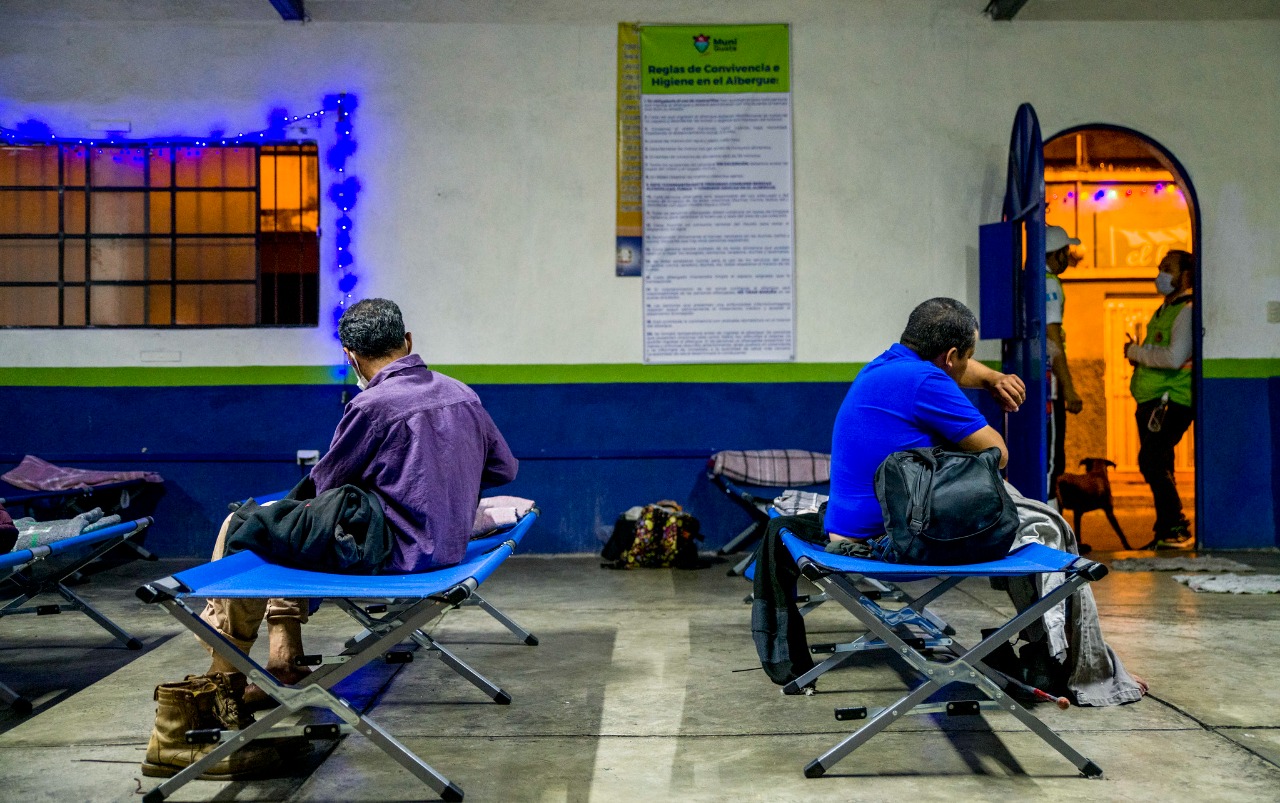 Asisten a 38 personas en albergues habilitados