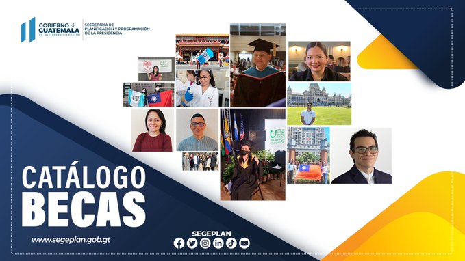 Catálogo de Becas de Segeplan ofrece más de 40 áreas de estudio