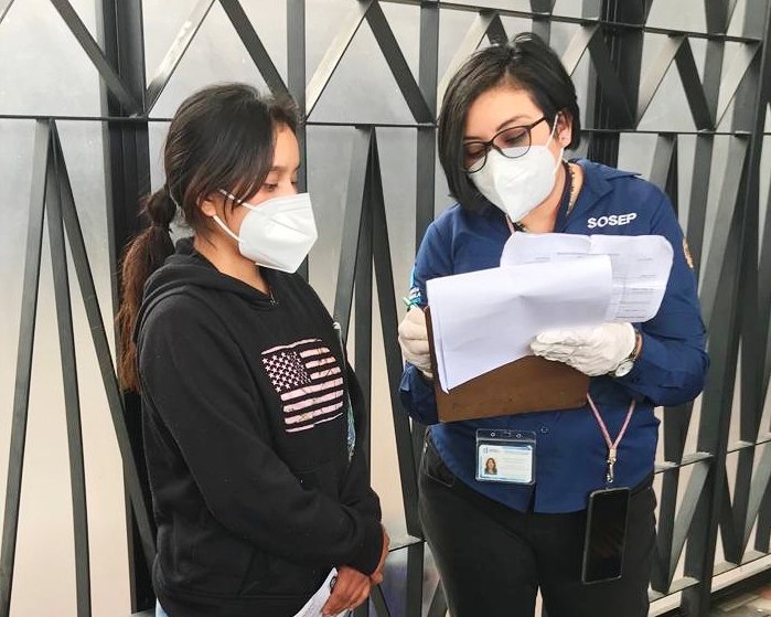 SOSEP brinda asistencia a 52 familias guatemaltecas retornadas al país