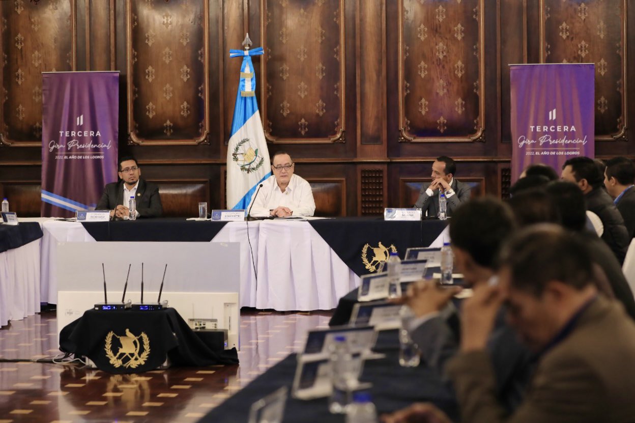 Las reuniones de la tercera gira presidencial se realizan en el Palacio Nacional de la Cultura.