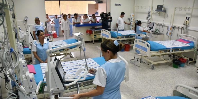 Personal de Hospital San Juan de Dios.