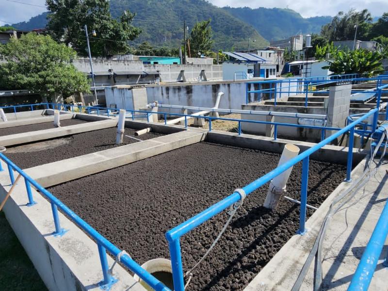 Panajachel mejora su planta de tratamiento de aguas residuales