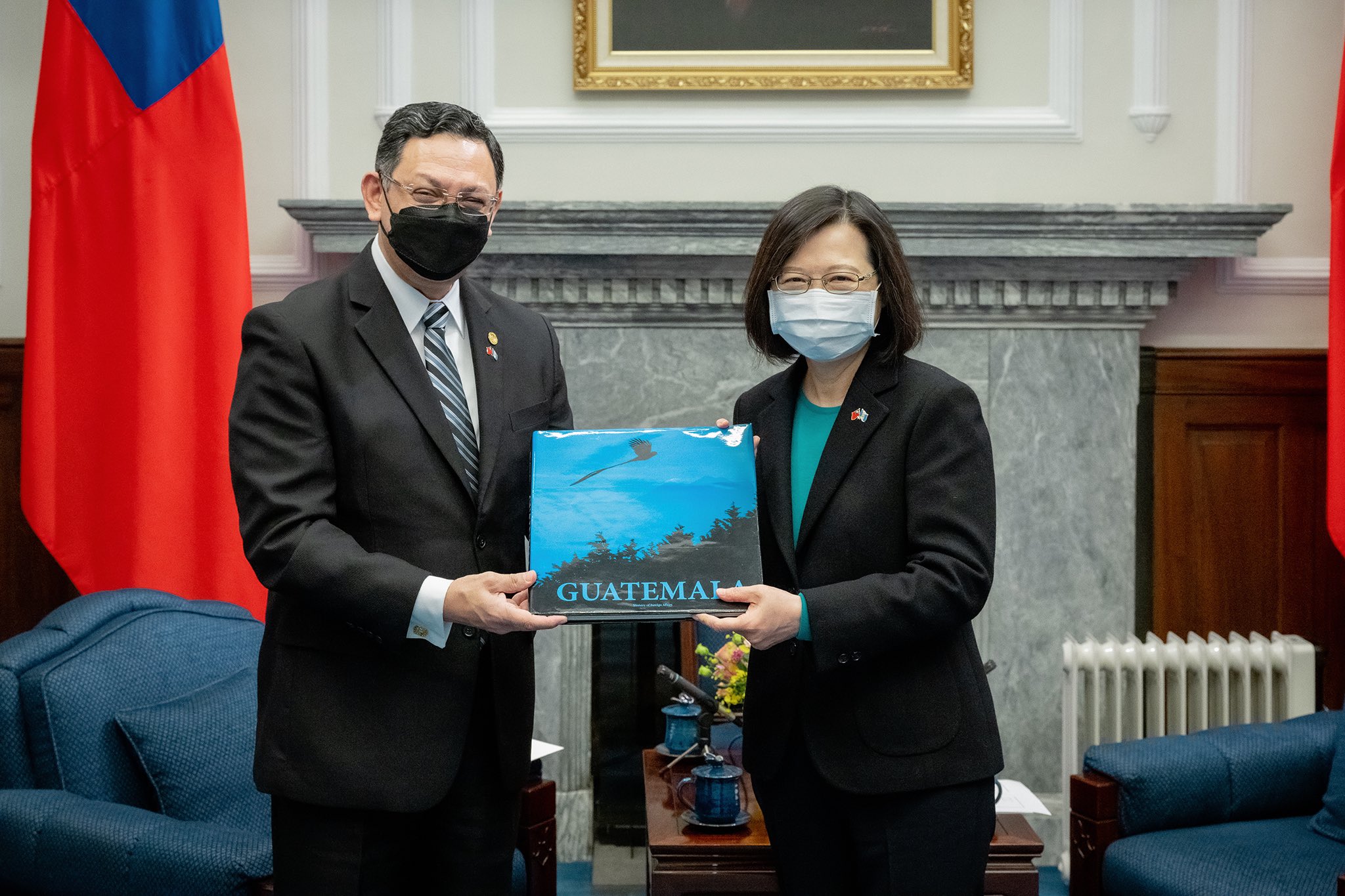 Embajador de Guatemala presenta sus cartas credenciales ante la República de China (Taiwán)
