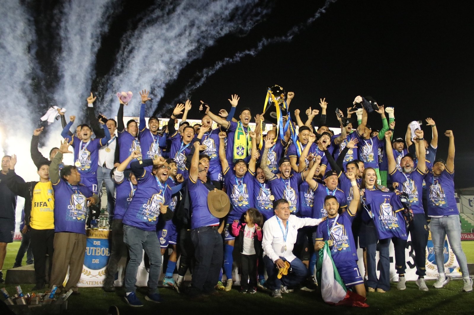 El “Príncipe Azul” alcanza su segunda corona en el futbol de Guatemala