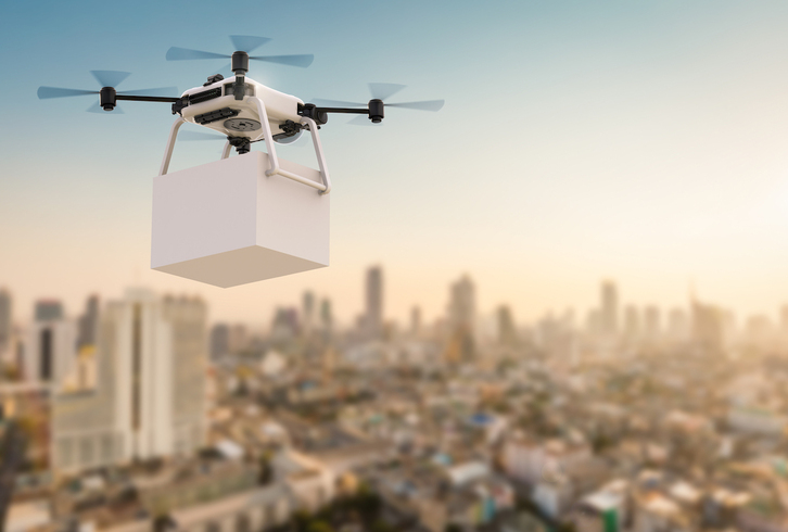 Japón permitirá volar drones de reparto automatizados en áreas residenciales