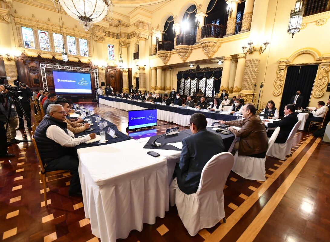 Se conocen avances y compromisos de Suchitepéquez en tercera gira presidencial