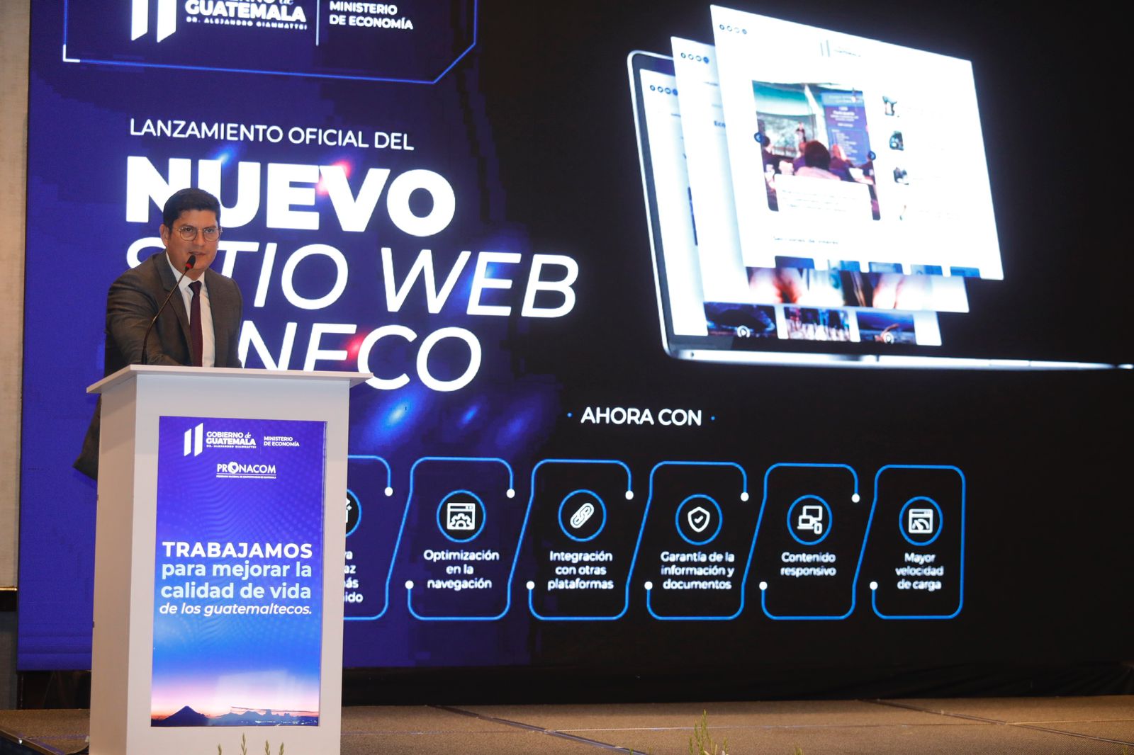 Mineco presenta nuevo portal electrónico