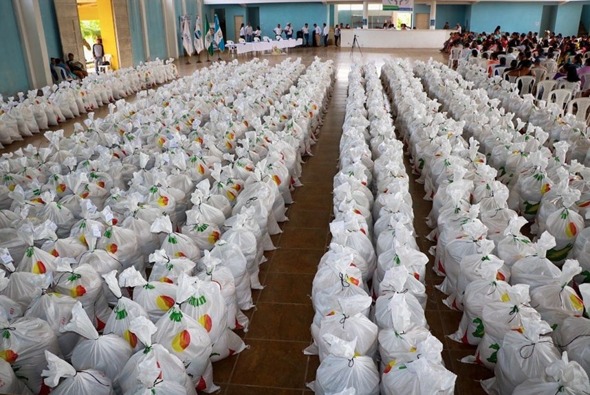 Más de 30 mil familias reciben raciones de alimentos en Petén