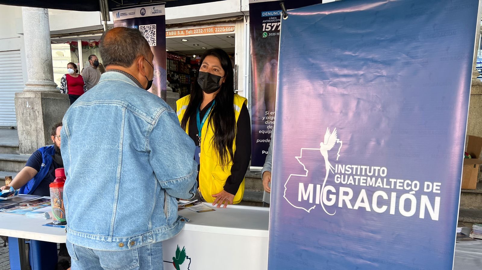 Espacio de atención promueve el retorno voluntario. /Foto: IGM