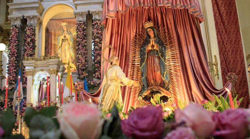 Guadalupe, el símbolo tradicional de cada 12 de diciembre