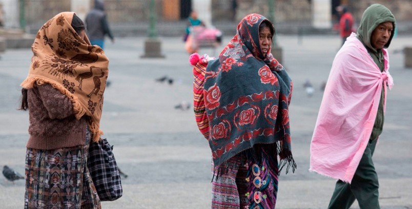 Dos frentes fríos se esperan durante la presente semana