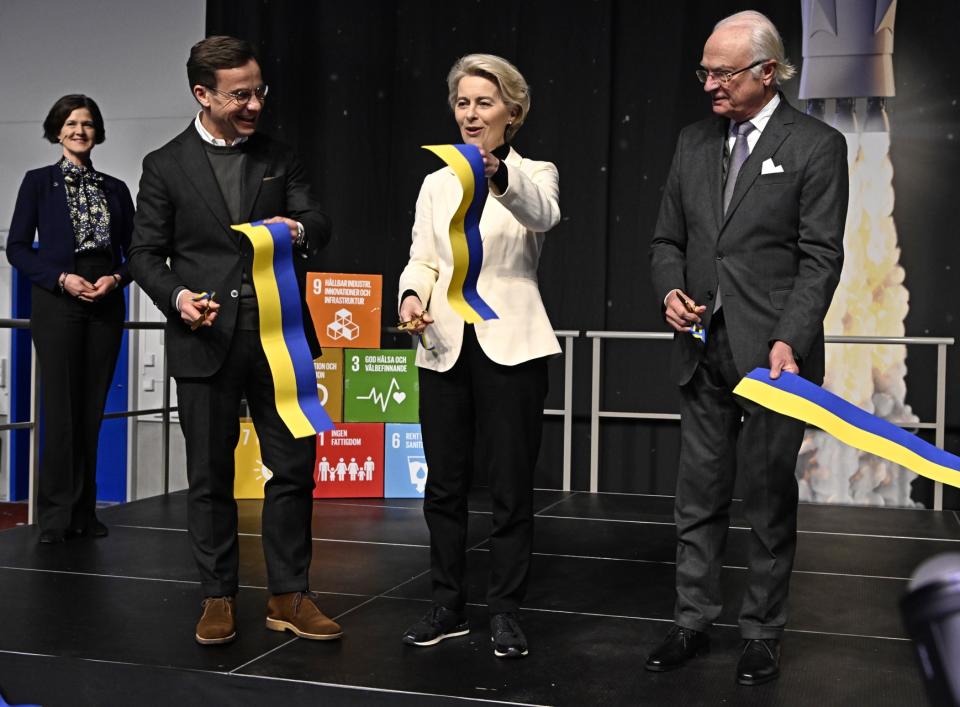 Suecia inaugura una base de lanzamiento de satélites en el Ártico