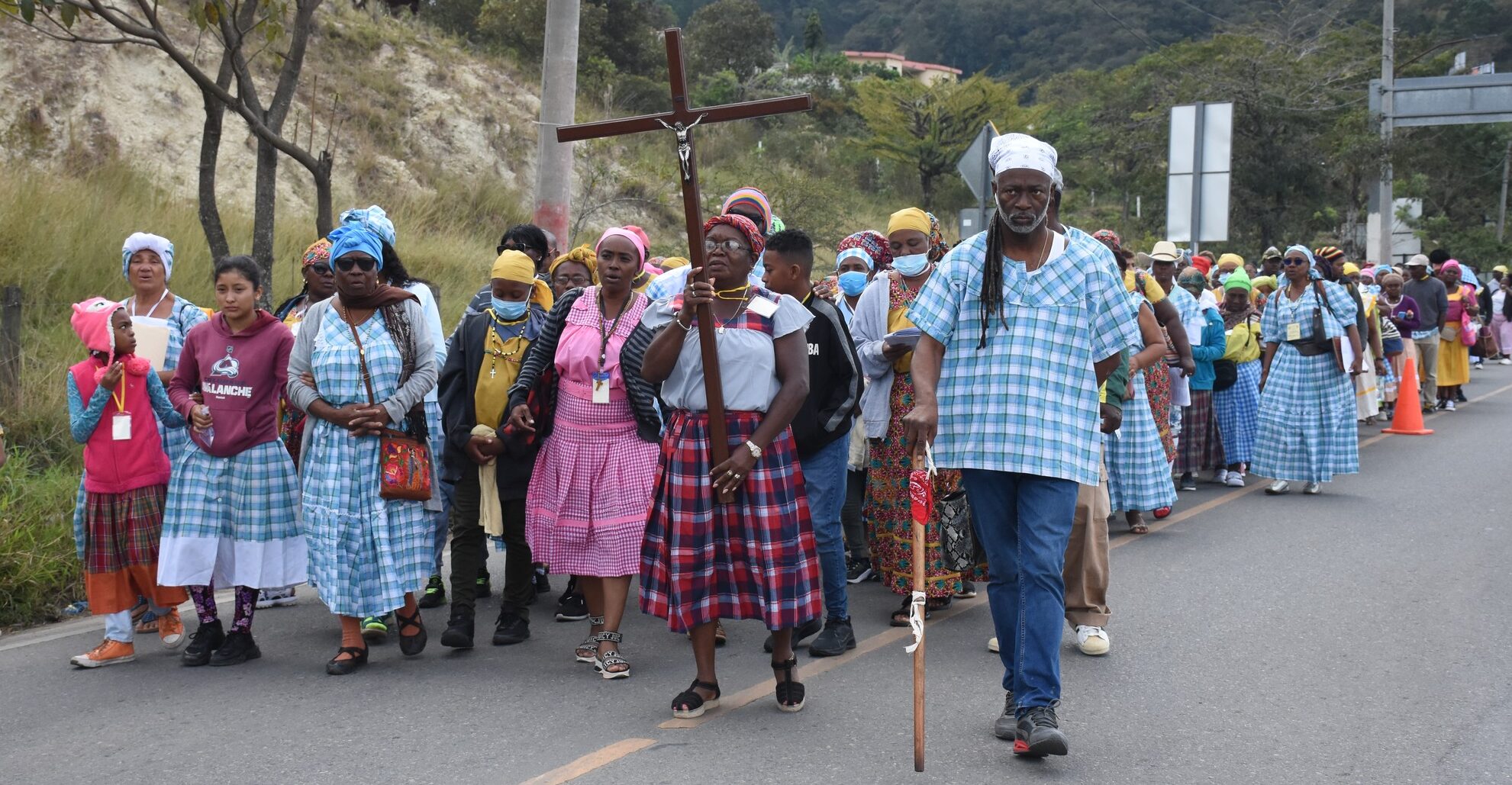 Esquipulas recibe a peregrinación garífuna