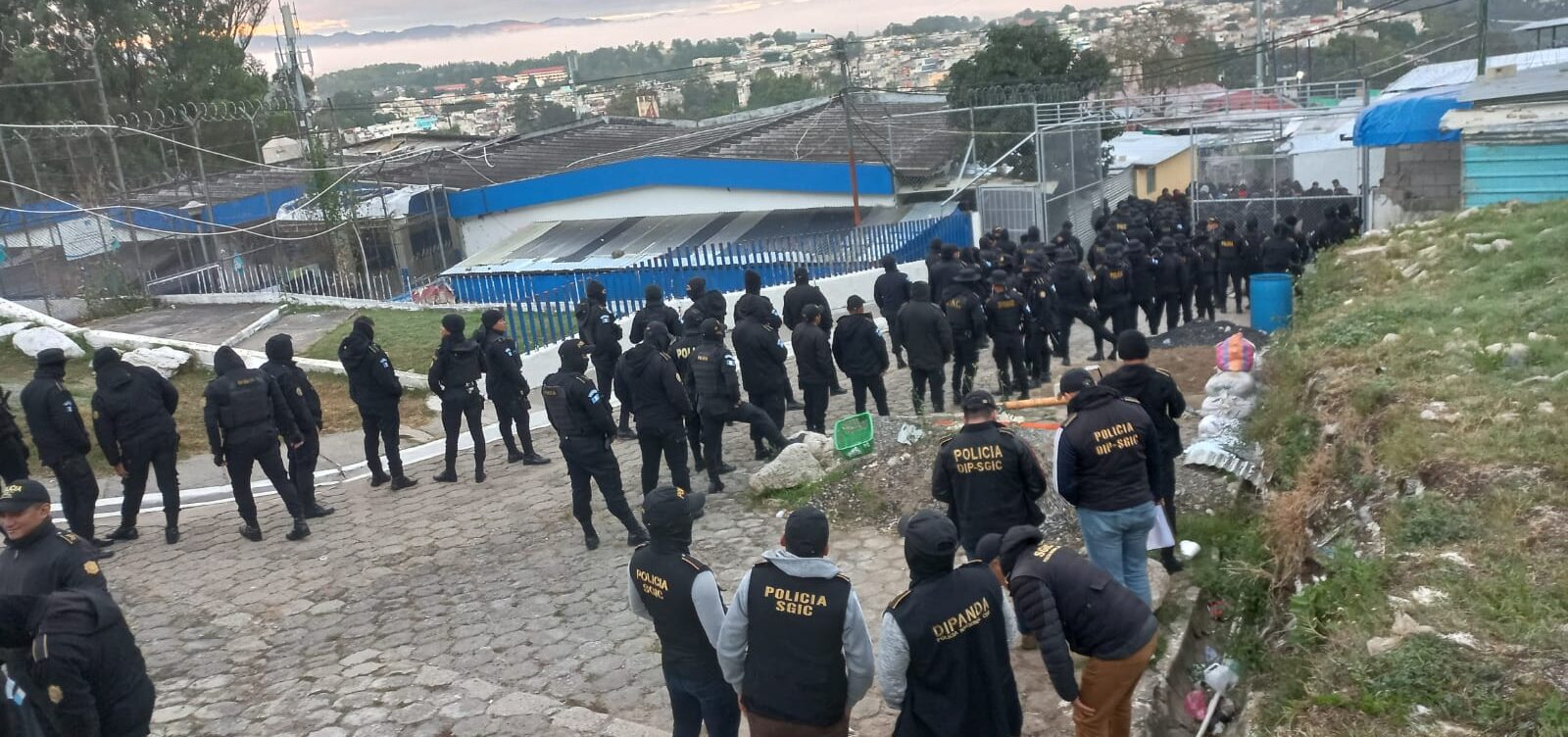 Ejecutan requisa en el Centro Preventivo para Hombres de la zona 18