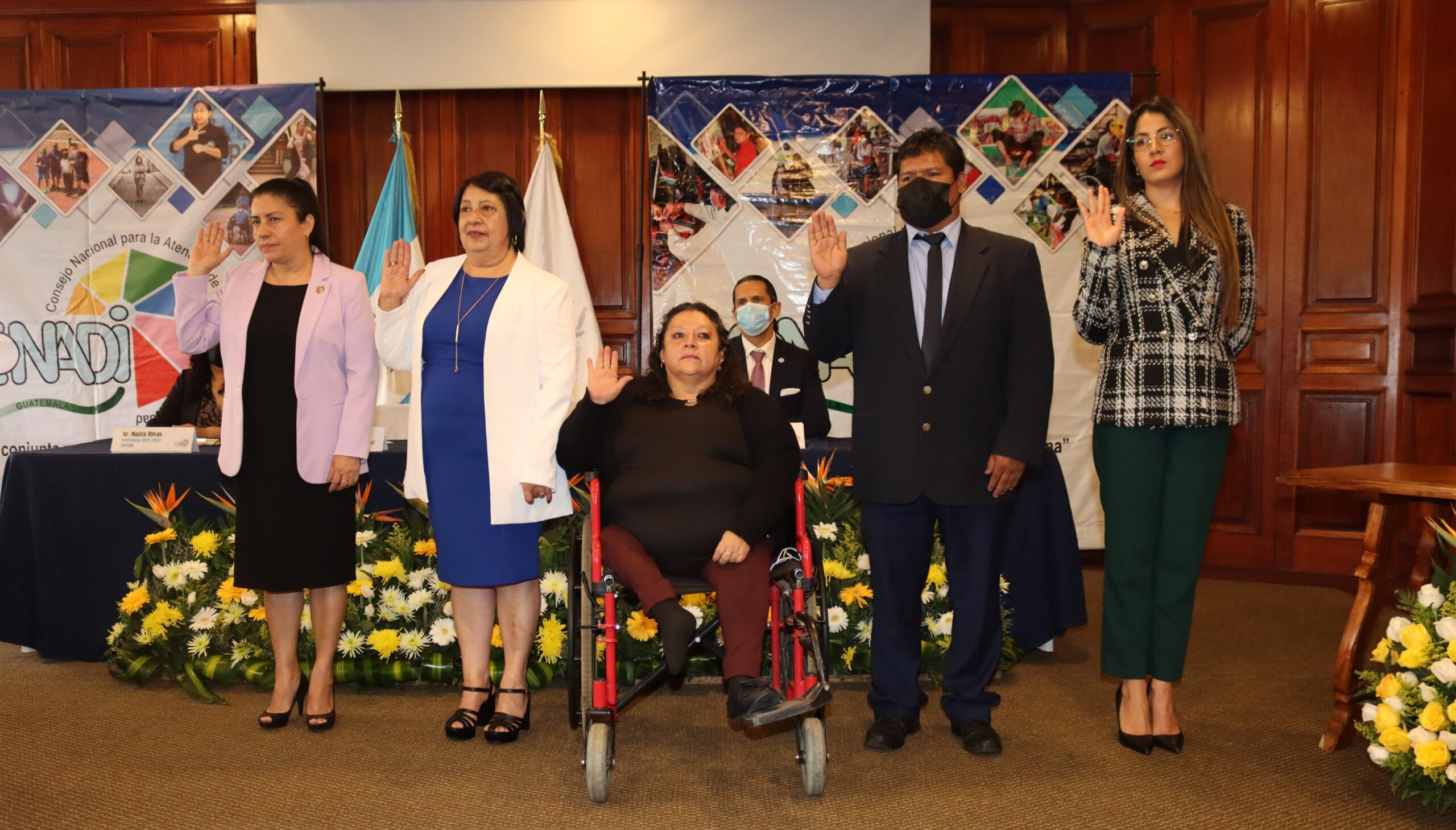 Asume junta directiva del Consejo Nacional para la Atención de las Personas con Discapacidad