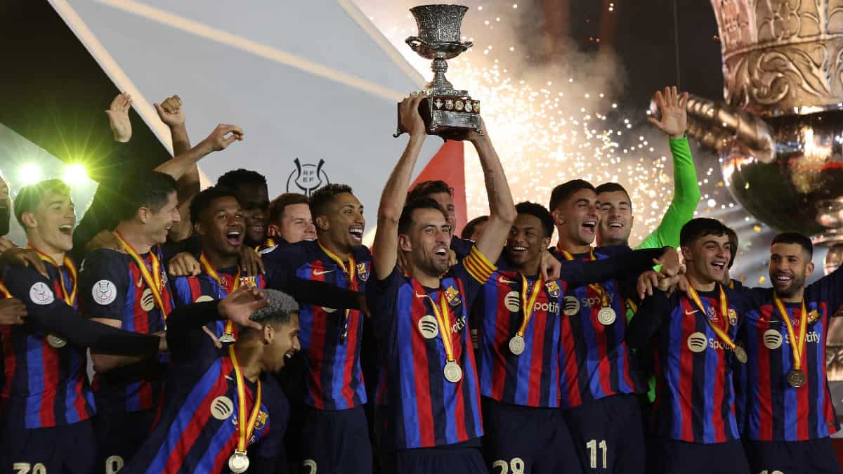 Barcelona baila al Real Madrid en la final de la Supercopa 