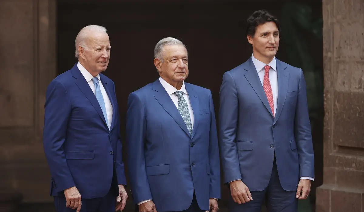 Biden, Trudeau y López Obrador arrancan cumbre trilateral en México