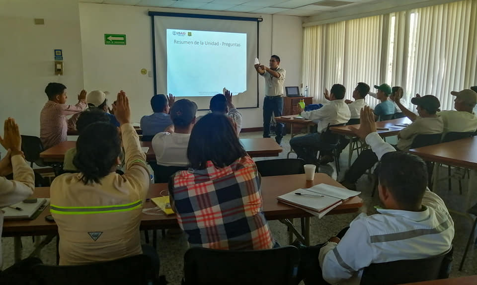 El Inap impartió capacitaciones a las diferentes instituciones.