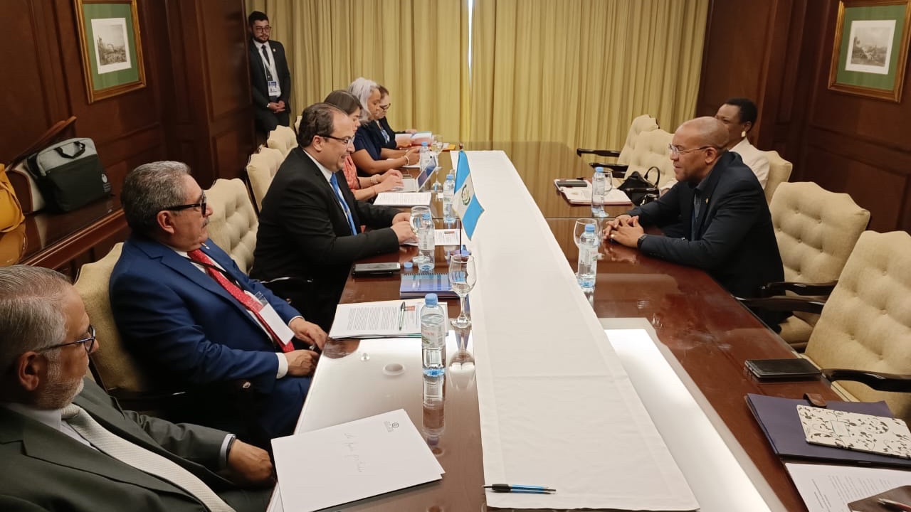 Guatemala robustece sus relaciones con países amigos