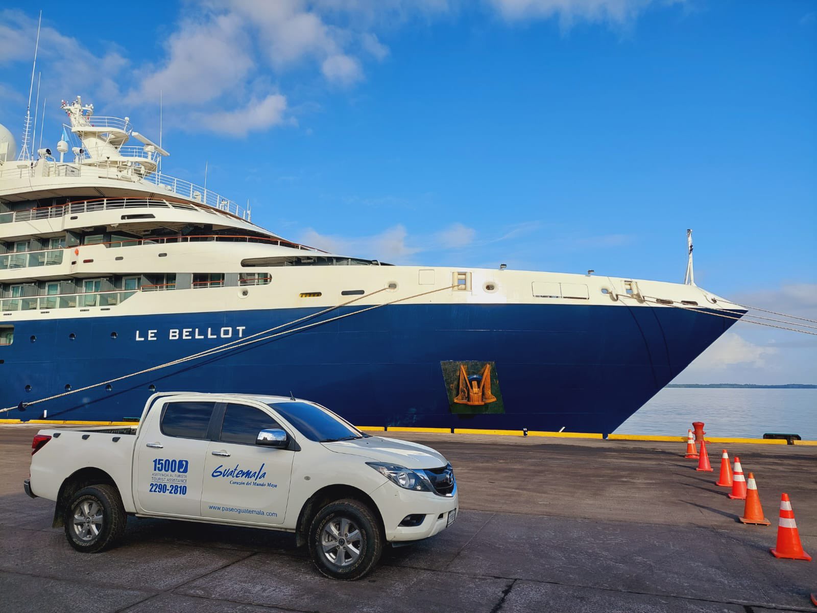 Ingresa a Guatemala el primer crucero de turistas de 2023