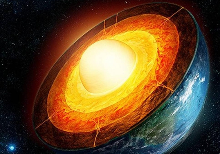 Rotación del núcleo interno de la tierra podría estar invirtiéndose