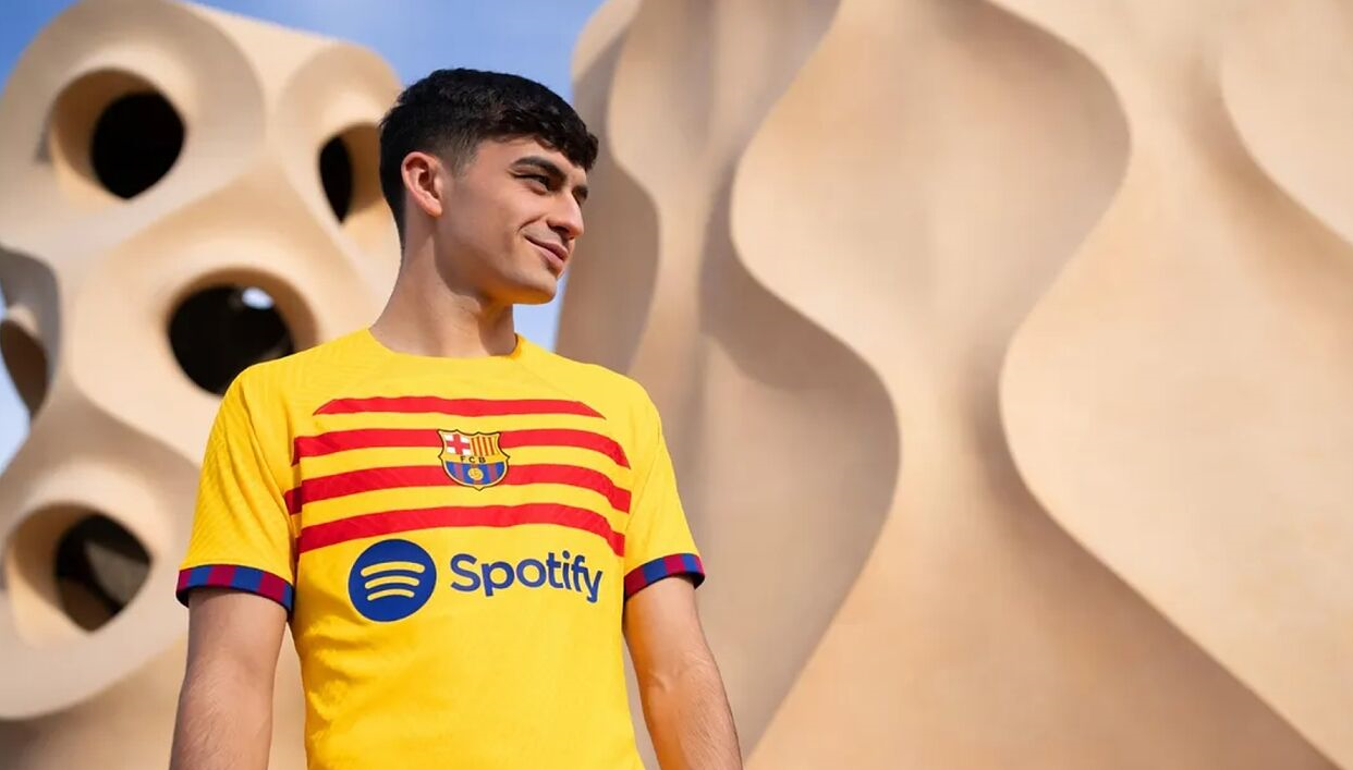 Barcelona presenta cuarta equipación inspirada en Cataluña
